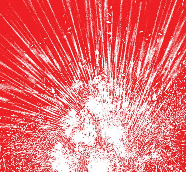 Vector illustration of Graphic Explosion