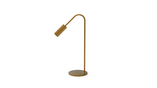 istock Modern Table lamp with shade 3D rendering isolated on white background 1526361208