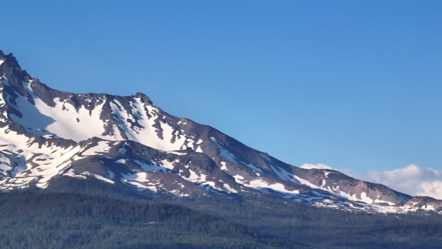Mount Shasta Majesty: Aerial Long-Lens Perspectives