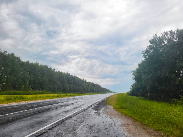istock View of the rain highway 1526810843