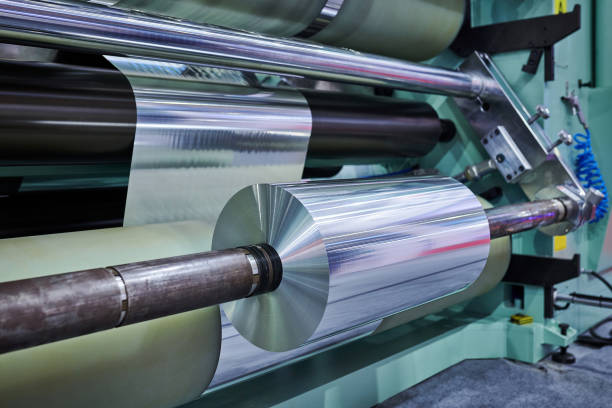 istock Aluminum Thin & Foil Roll at Automated Manufacturing Equipment 1526934487