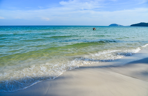 Seascape of Phu Quoc Island in Kien Giang, Vietnam.