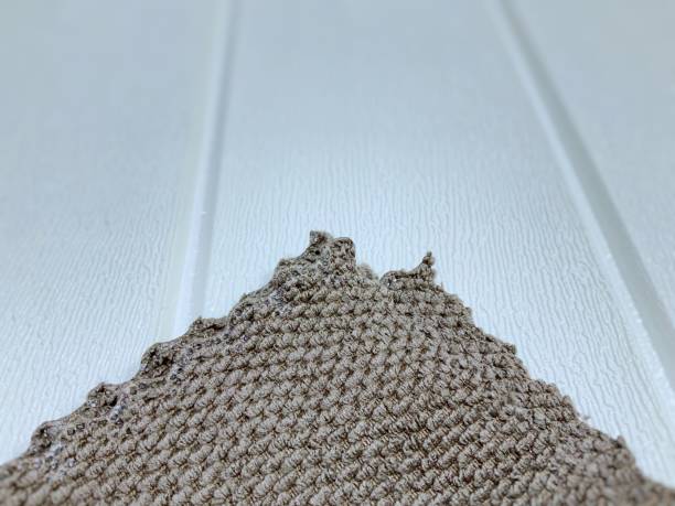 istock Brown cloth on the white floor. 1527019952