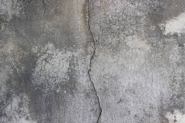 istock Old gray cement background, cracked, antique and dirty texture. 1527069300