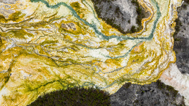 istock Hot geothermal spring. Sipoholon Hot Spring, Sumatra, Indonesia. 1527103964