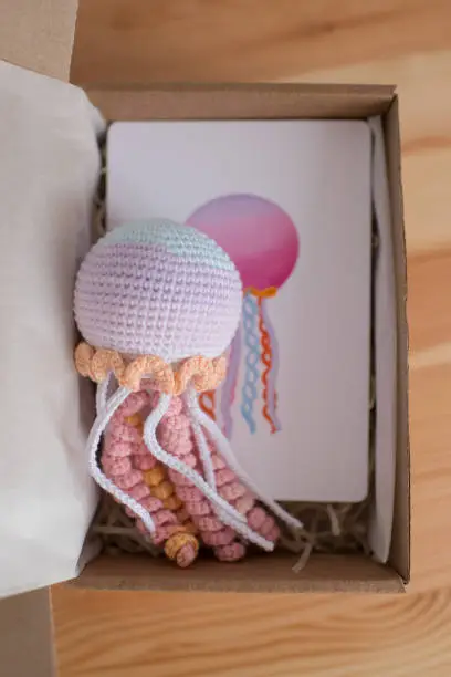 Photo of Handmade toy jellyfish