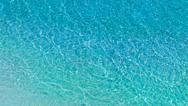 istock Tropical beach water  with crystal clear water on beach background 1527160136