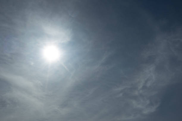 istock Sun shine with seemless cloud on blue sky on a sunny day 1527164495