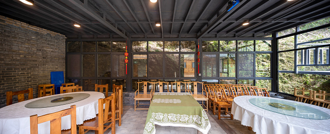 Canteen of a Chinese homestay