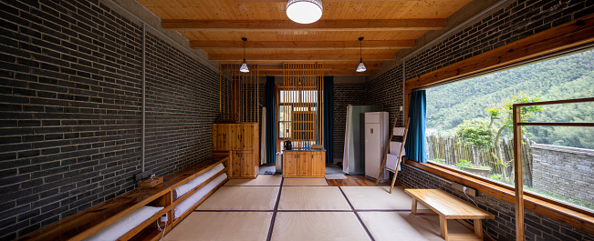 Japanese style room in a homestay