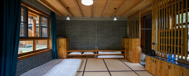 Japanese style room in a homestay