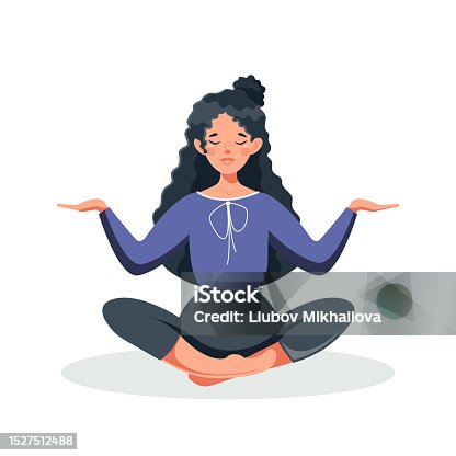 1,700+ Female Yoga Instructor Stock Illustrations, Royalty-Free