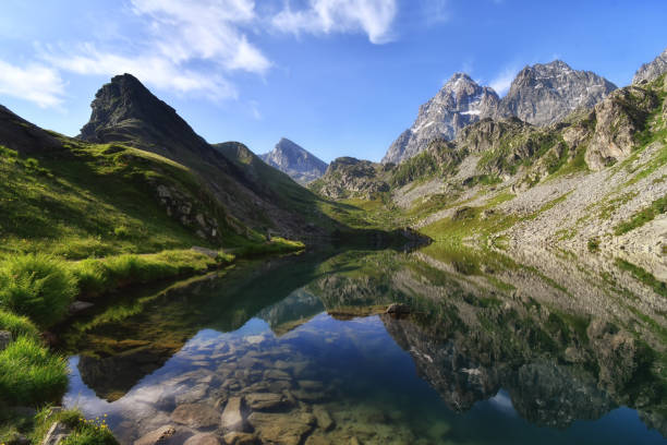 istock Lake Fiorenza and Monviso 1527548586