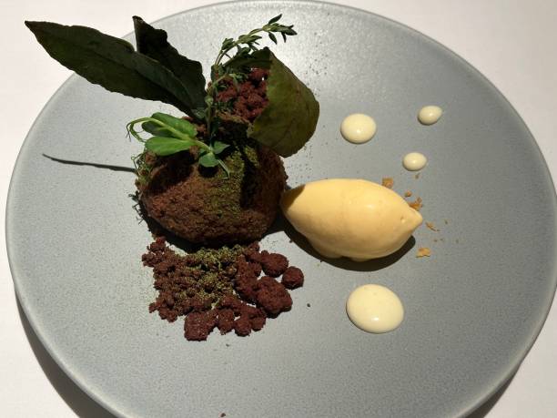 Fine Dining Course Meal