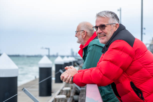 istock Catching up with Old Friends 1527626260