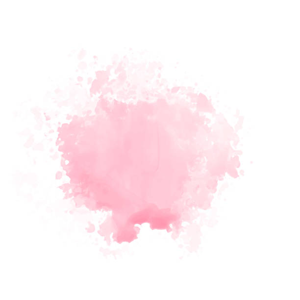 istock Abstract pink watercolor water splash. Vector watercolour texture in rose color 1527660182