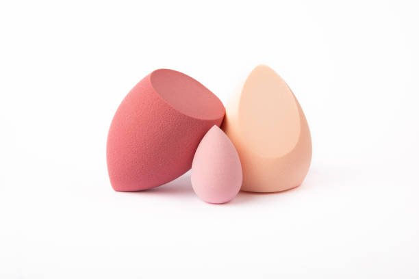 istock Beauty blender on a white isolated background.Sponge for makeup cosmetics. 1527761399