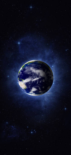 istock Earth, galaxy and nebula. Pacific ocean, Oceania and Australia. 1527901806