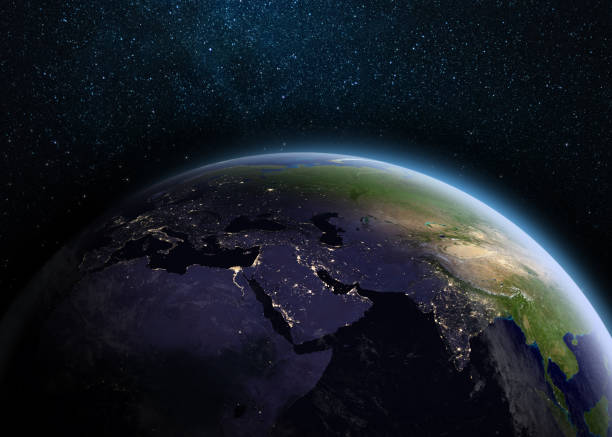 Dawn on the planet Earth.