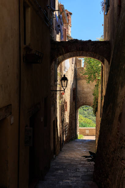 istock Street in Capalbio, medieval Tuscan town 1528000210