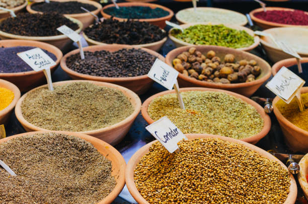 istock Authentic Oriental Spices at Jerusalem's Vibrant City Bazaar 1528226245