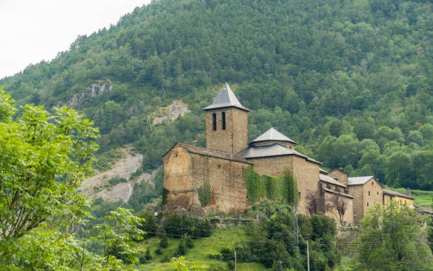 istock panoramic  landscape view to Torla Ordesa town 1528286201