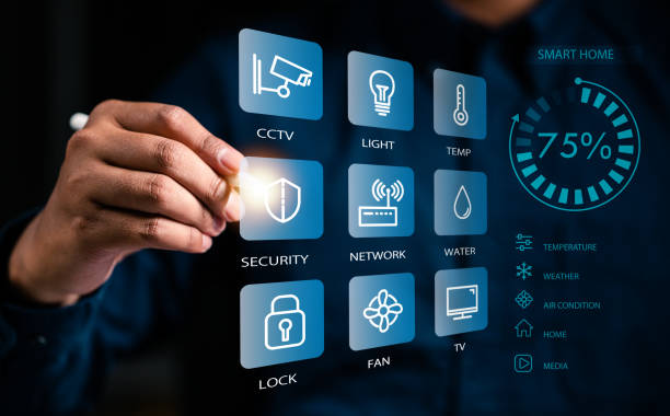 istock use pen point at smart home dashboard controller to control home. internet of thing growth to future 1528334127