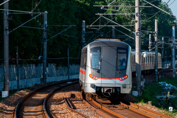 istock Subway trains running on curves 1528397712