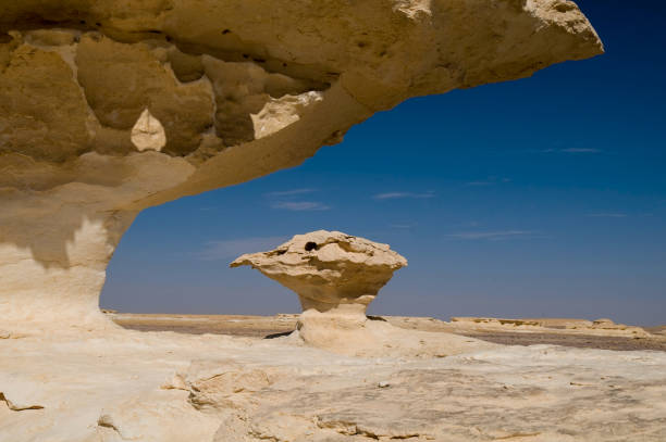 istock Wonderful white chalk rock formations in the White Desert - Egypt 1528410870