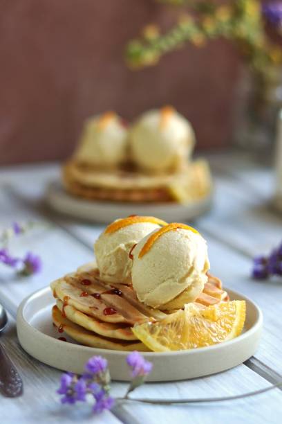 istock Homemade ice cream with citrus. 1528415667