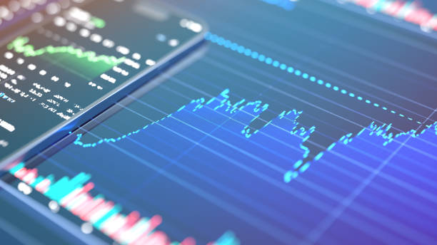 istock Business Trends Graphs and charts digital concept 1528484921
