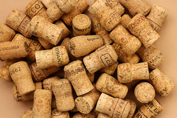 istock wine corks. Background of various wine corks. close up 1528616873
