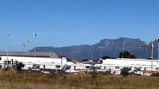 Atlas oryx helicopters on a military airfield, Pretoria, South Africa