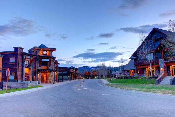 istock Downtown Big Sky, Montana 1528823823