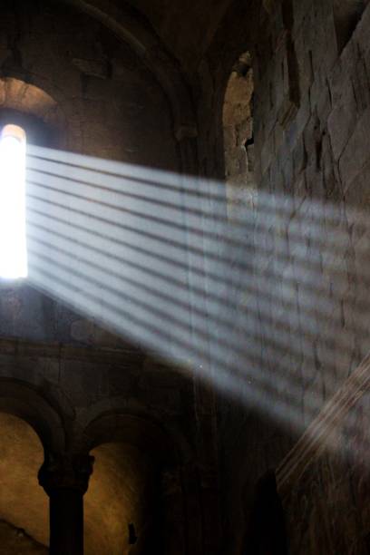 istock Light beam in the Svetitskhoveli Cathedral 1528861297