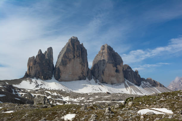 istock Beautiful view on Three Peaks mountain. Sesto Dolomites, Italy 1529125299