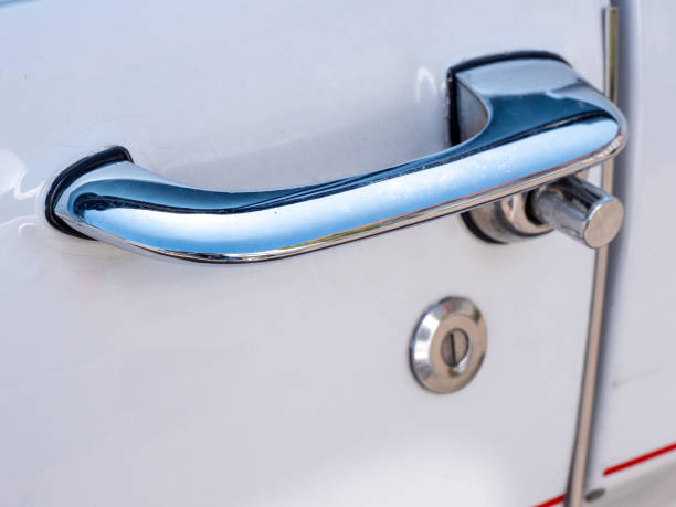 istock 1965 Ford Mustang Convertible Door Handle 1529296595