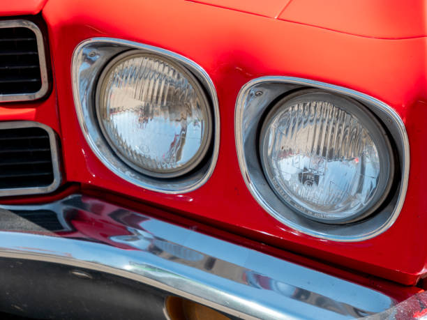 istock Vintage car detail 1529299676