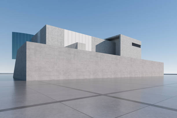 istock Clean ground squares and building facades 1529350466