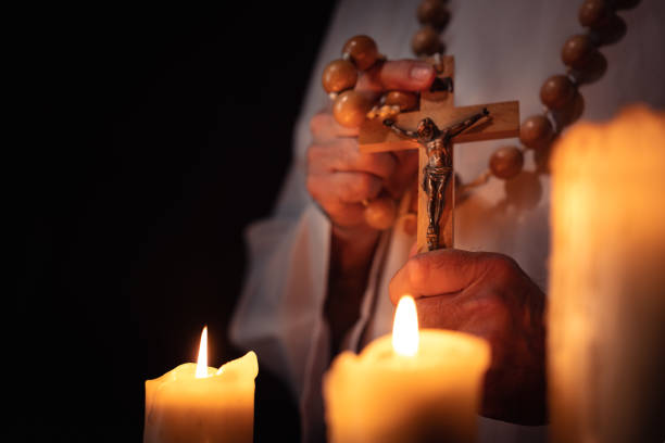 istock A priest with a cross in his hand 1529354076