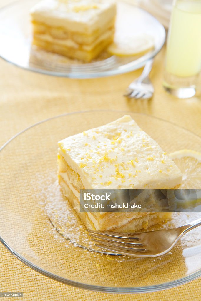 Tiramisú de limón - Foto de stock de Tiramisú libre de derechos