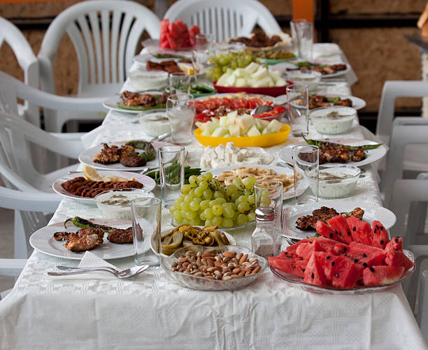 istock food at table in turkey 152938213