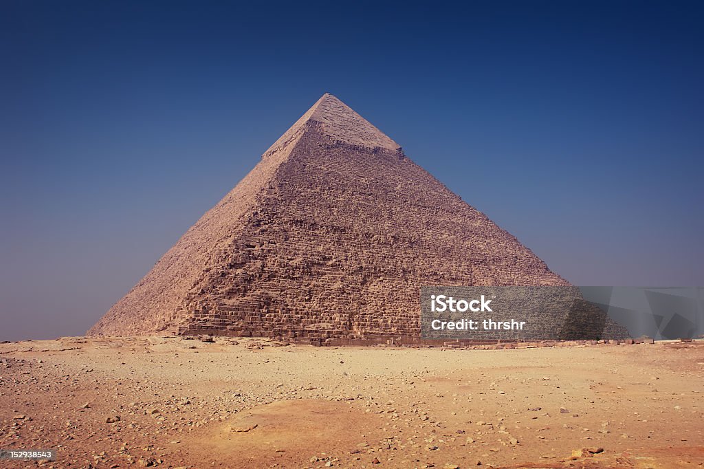 Pyramid Of Chephren (Chephren - Lizenzfrei Afrika Stock-Foto
