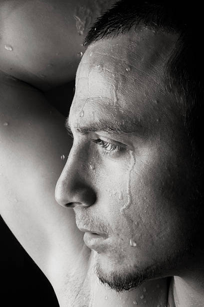 istock Man on jets of water 152938740