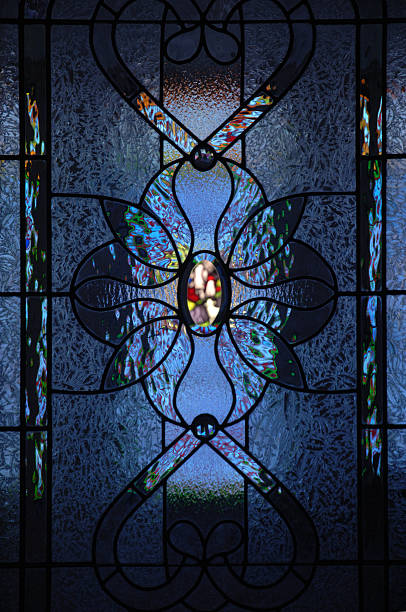istock stained glass church window 152939095