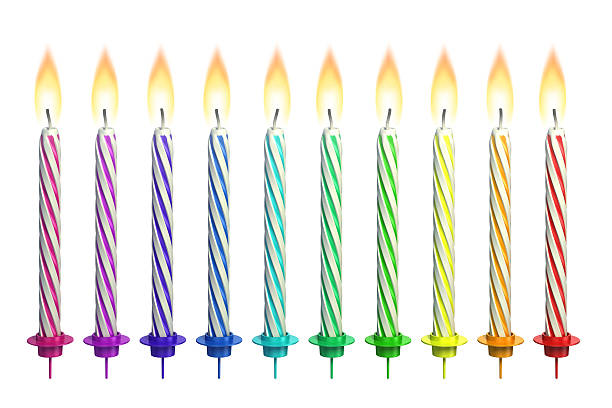 istock set of colorful lit candles 152939104