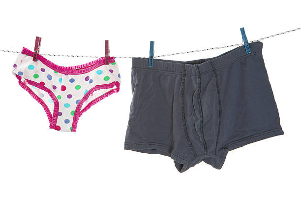 istock Underwear hanging on a clothesline 152939354