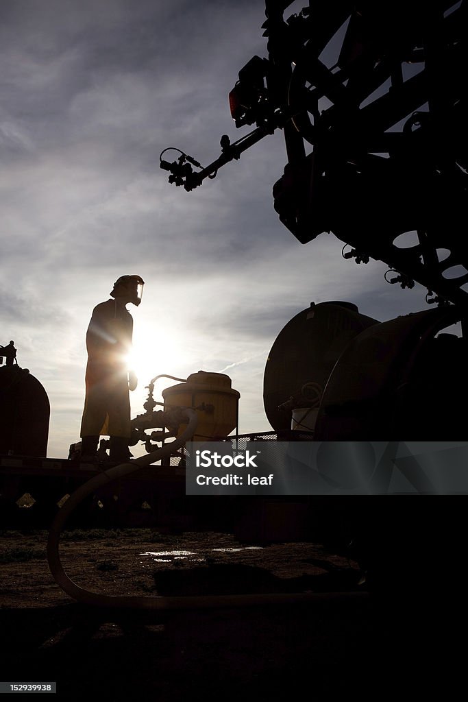 Autorisations Pulvérisateur à - Photo de Agriculteur libre de droits