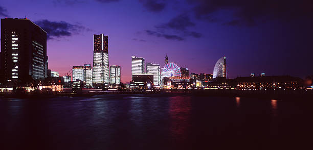 istock Night view of Yokohama Japan 152939984