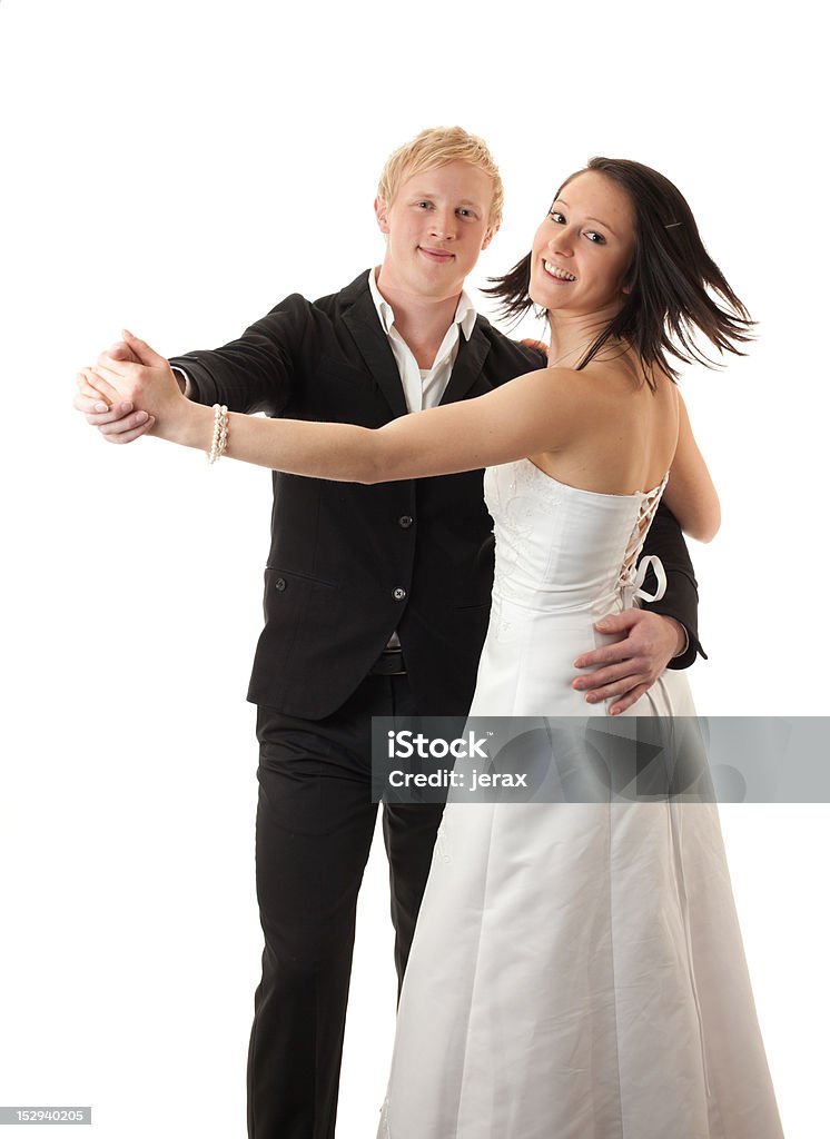 Casal jovem dançando - Foto de stock de Adolescente royalty-free